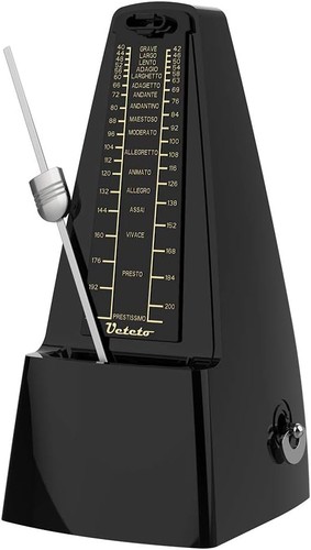 Mechanical metronome black - mechanical,
